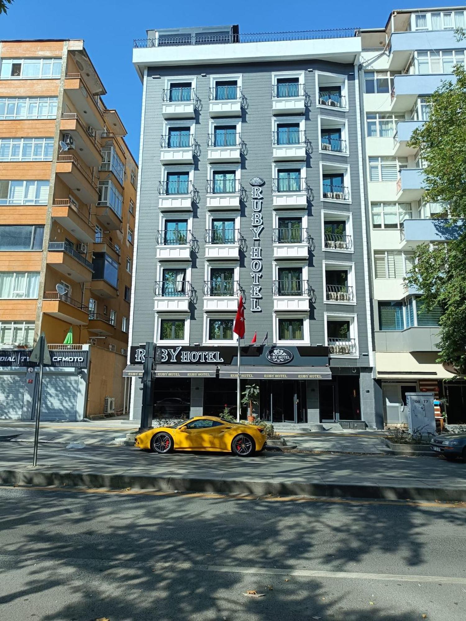 Bc Ruby Hotel Ancara Exterior foto