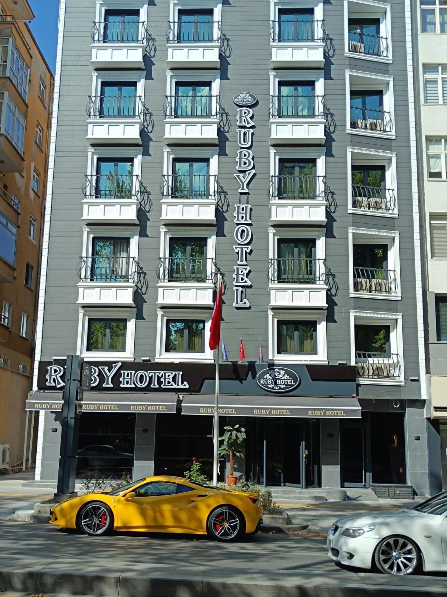 Bc Ruby Hotel Ancara Exterior foto